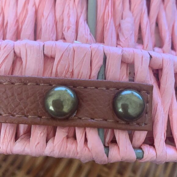 Boho Rattan Round crossbody bag - Picture 7 of 11